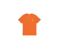 Alpha Industries Basic Small Logo T-Shirt for Men Size M - boost orange