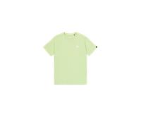 Alpha Industries Basic Small Logo T-Shirt for Men Size S - Arctic Lime