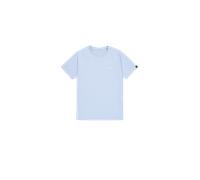 Alpha Industries Basic Small Logo Short Sleeve T-shirt Blue XL Men