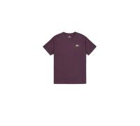 Alpha Industries Basic Small Logo T-Shirt for Men Size XL - Plum