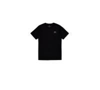 Alpha Industries Basic Small Logo TPU T-Shirt for Men Size XL - black/shiny gold