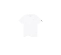 Alpha Industries Basic Small Logo TPU T-Shirt for Men Size XL - white / chrome
