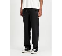 Alpha Industries Basic Straight Leg Small Logo Jogger Pants for Men Size 3XL - black