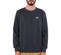 Alpha Industries Basic Small Logo Sweatshirt Blue M Men