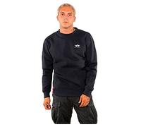 Sweat Alpha Industries Basic Small Logo Bleu 2XL
