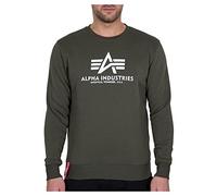 Alpha Industries Basic Sweater - Dark Olive