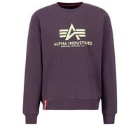 Alpha Industries Basic Sweatshirt Purple S Men