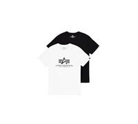 Alpha Industries Basic Short Sleeve T-shirt 2 Units White M Men