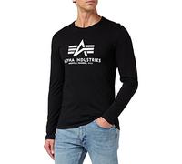 Alpha Industries Basic Long Sleeve T-shirt Black M Men