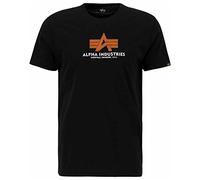 Alpha Industries Basic Rubber T-Shirt, black, size M