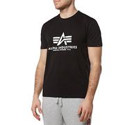 Alpha Industries Basic T-Shirt for Men, Black, 3XL