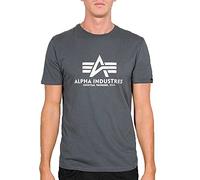 Alpha Industries Basic T-Shirt for Men Greyblack
