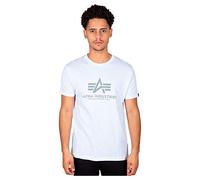 Alpha Industries Basic T-Shirt for Men Jet Stream White
