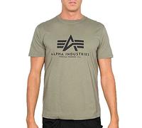 Alpha Industries Basic Short Sleeve T-shirt Green M Man