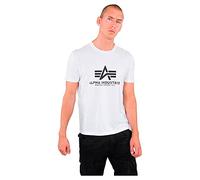 Alpha Industries Basic T-Shirt for Men, White, XXL