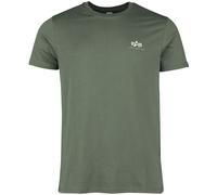 Alpha Industries Basic t-shirt - Small logo T-Shirt green S