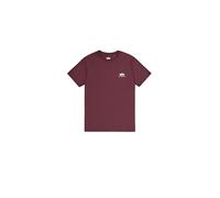 Alpha Industries Basic T Small Logo T-Shirt for Men Deep Maroon