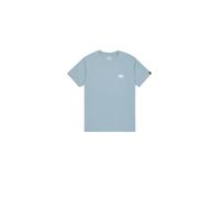 Alpha Industries Basic T Small Logo T-Shirt for Men Greyblue