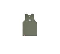 Alpha Industries Basic Sleeveless T-shirt Green M Men