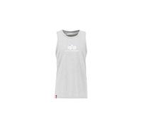Alpha Industries Basic Tank T-Shirt for Men, Grey Heather, XL
