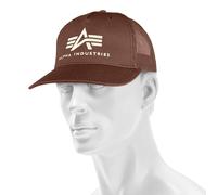 Alpha Industries Basic Trucker Cap Cap - Powder Brown