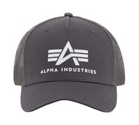 Alpha Industries Basic Trucker Cap Men's, Vintage Grey, Standard Size