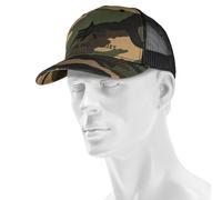 Alpha Industries Basic Trucker Cap - Woodland Camo 65