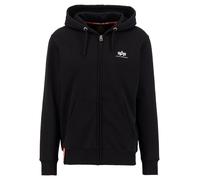 Alpha Industries Basic Sl Full Zip Sweatshirt Black L Men