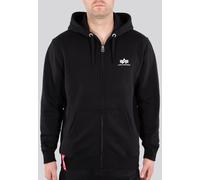 Alpha Industries Basic Zip Hoodie, black, size S