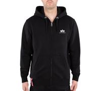Alpha Industries Basic Sl Full Zip Sweatshirt Black L Men