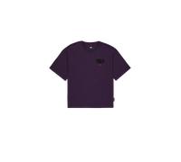 Alpha Industries Berlin Candy Bomber Backprint T-Shirt for Men Size 3XL - Plum