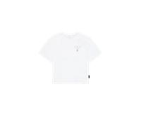 Alpha Industries Berlin Candy Bomber Backprint T-Shirt for Men Size L - white