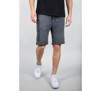 Alpha Industries Big Letters Short Shorts for Men Size 3XL - charcoal heather