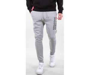 Alpha Industries Block-Logo Sweatpants, grey, size 2XL for Men