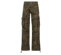 Alpha Industries Camo Casual Trousers for Men Olive Camo