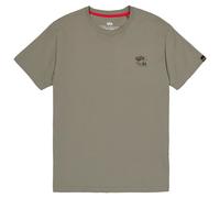 Alpha Industries Camo Logo Puff Print Bp T Short Sleeve T-shirt