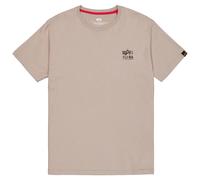 Alpha Industries Camo Logo Puff Print Bp T Short Sleeve T-shirt
