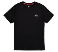 Alpha Industries Camo Print T-Shirt - Black