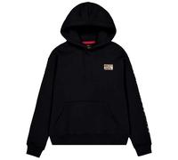Alpha Industries Camo Sleeve Hoodie - Black
