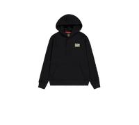 Alpha Industries Camo Sleeve Hoodie for Men Size L - black