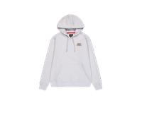 Alpha Industries Camo Sleeve Hoodie for Men Size XL - pastel grey