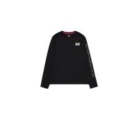 Alpha Industries Camo Sleeve Longsleeve for Men Size XL - black