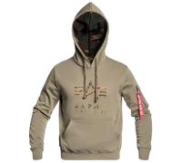 Alpha Industries Camo TPU Hoody Sweatshirt - Olive