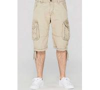 Alpha Industries Jet Cargo Shorts White 30 Men