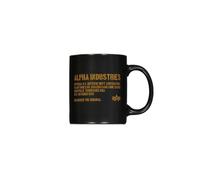 Alpha Industries Ceramic Mug, Black, One Size