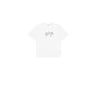 Alpha Industries Cloud Logo T-Shirt for Men Size L - white