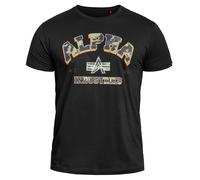 Alpha Industries College Camo T Short Sleeve T-shirt