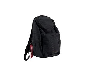 Alpha Industries Combat Backpack practical Unisex Black