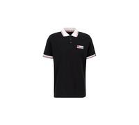 Alpha Industries Contrast Polo Shirt Men's, Black, L