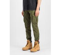 Alpha Industries Cotton Twill Jogger Pant Pants for Men Size XS - dark olive